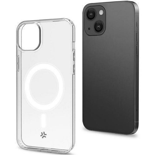 Maska za mobitel CELLY za iPhone 15 Plus, MAGSAFE prozirna-3