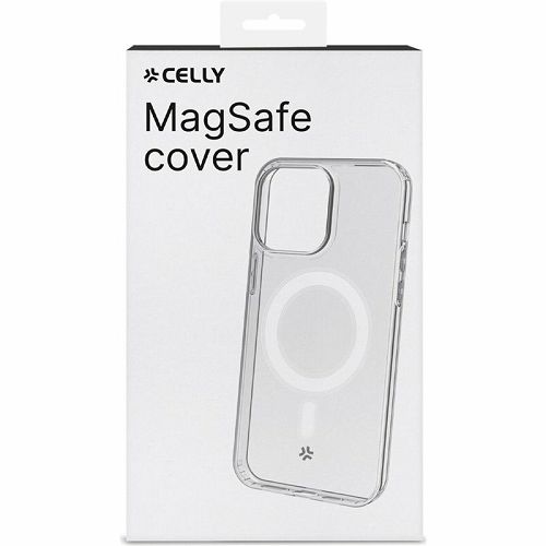 Maska za mobitel CELLY za iPhone 15 Pro, MAGSAFE prozirna-4