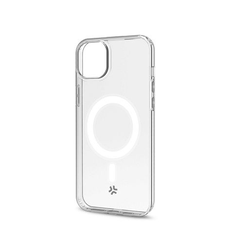 Maska za mobitel CELLY za iPhone 15, MAGSAFE prozirna-0