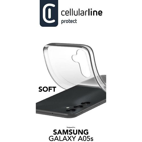 Maska za mobitel CELLULARLINE za SAMSUNG GALAXY A05s prozirna-2