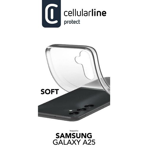 Maska za mobitel CELLULARLINE za SAMSUNG GALAXY A25 5G prozirna-2