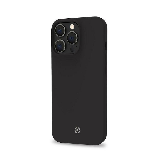 Maska za mobitel CELLY Cromo za iPhone 14 Pro crna