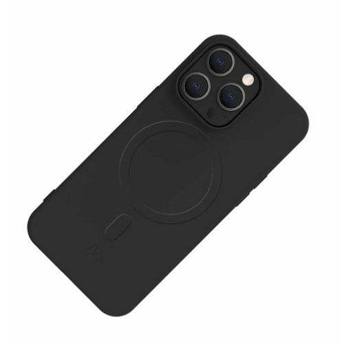 Maska za mobitel CELLY za iPhone 15 Pro Max, CROMO MAGSAFE crna-5
