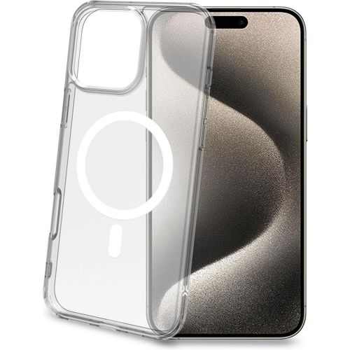 Maska za mobitel CELLY za iPhone 16 Pro Max, MAGSAFE, bijela-1