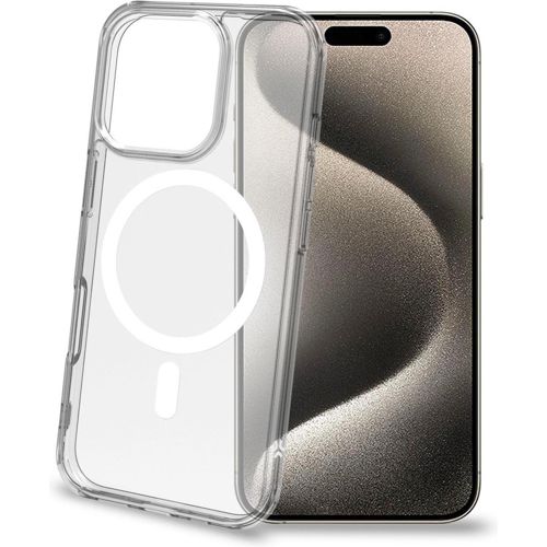 Maska za mobitel CELLY za iPhone 16 Pro, MAGSAFE, bijela-2