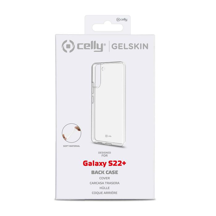 Maska za mobitel CELLY za SAMSUNG GALAXY S22+ 5G prozirna-2