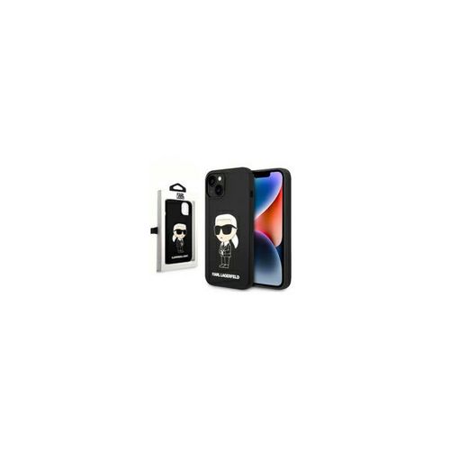 TPU Karl Lagerfeld maska za iPhone 14 KLHCP14SSNIKBCK-1
