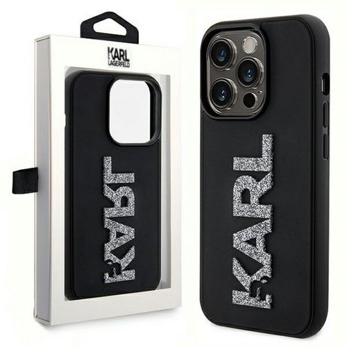 Maska za mobitel KARL LAGERFELD za iPhone 15 Pro Max KLHCP15X3DMBKCK-0