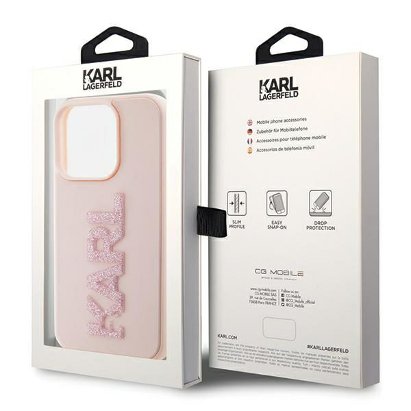 TPU Karl Lagerfeld maska za iPhone 15 Pro Max KLHCP15X3DMBKCP-4