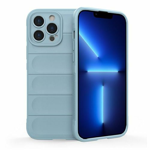 Maska za mobitel MAXMOBILE za iPhone 13 PRO MAX 6.7 HARD PROTECTION WAVES blue light-0