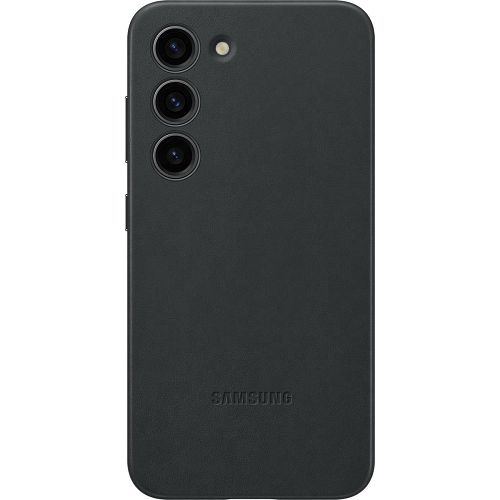 Maska za mobitel SAMSUNG GALAXY S23, EF-VS911LBEGWW, Leather crna-2