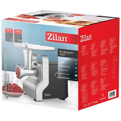 Mašina za mljevenje mesa ZILAN, 9in1, 2100 W - ZLN0126-7