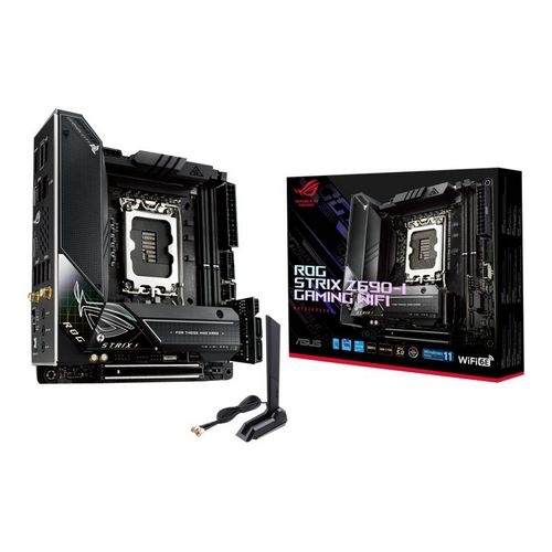 Matična ploča ASUS ROG-STRIX-Z690-I-GAMING-WIFI (Mini-ITX, Socket LGA 1700, Intel Z690, WiFi)-7