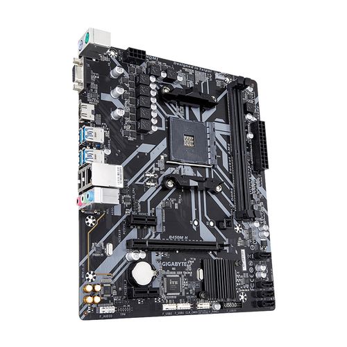 Matična ploča GIGABYTE B450M K (AM4 mATX, DDR4, SATA3, USB3.2Gen1, HDMI)-24