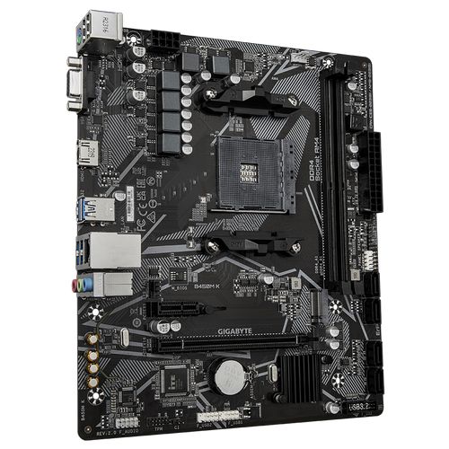 Matična ploča GIGABYTE B450M K (AM4 mATX, DDR4, SATA3, USB3.2Gen1, HDMI)-11