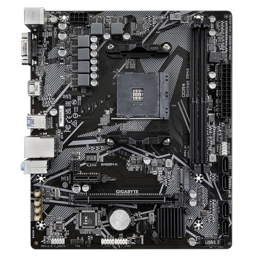 Matična ploča GIGABYTE B450M K (AM4 mATX, DDR4, SATA3, USB3.2Gen1, HDMI)-15