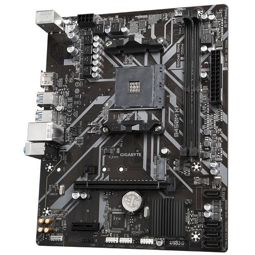 Matična ploča GIGABYTE B450M K (AM4 mATX, DDR4, SATA3, USB3.2Gen1, HDMI)-10