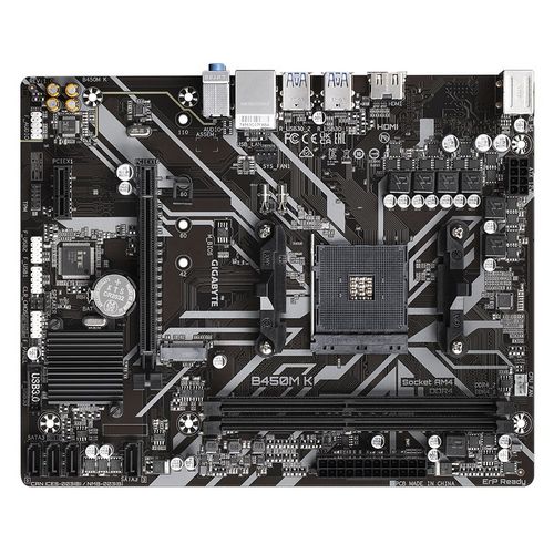 Matična ploča GIGABYTE B450M K (AM4 mATX, DDR4, SATA3, USB3.2Gen1, HDMI)-5