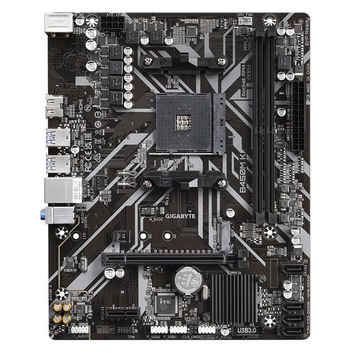 Matična ploča GIGABYTE B450M K (AM4 mATX, DDR4, SATA3, USB3.2Gen1, HDMI)-8