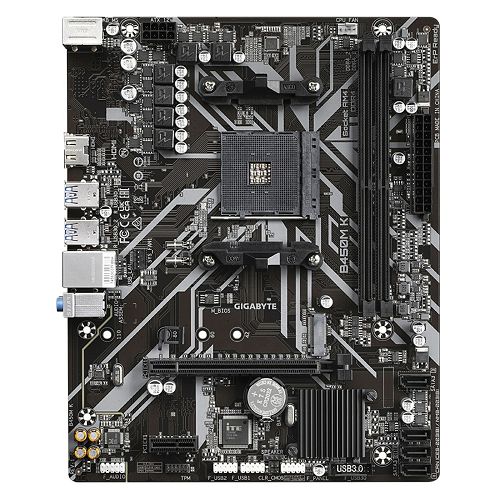 Matična ploča GIGABYTE B450M K (AM4 mATX, DDR4, SATA3, USB3.2Gen1, HDMI)-4