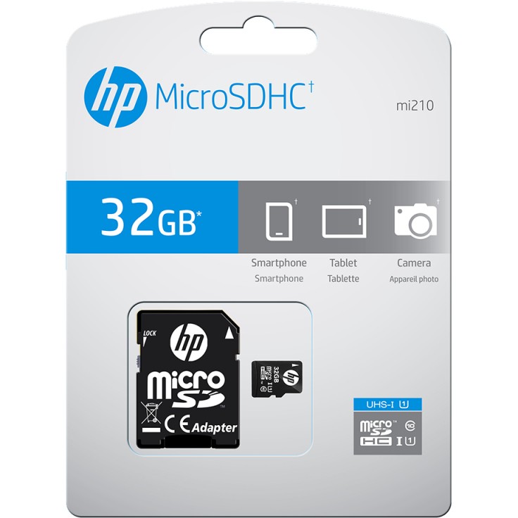 Memorijska kartica HP 32GB, MicroSD mi210, U1 s adapterom-3