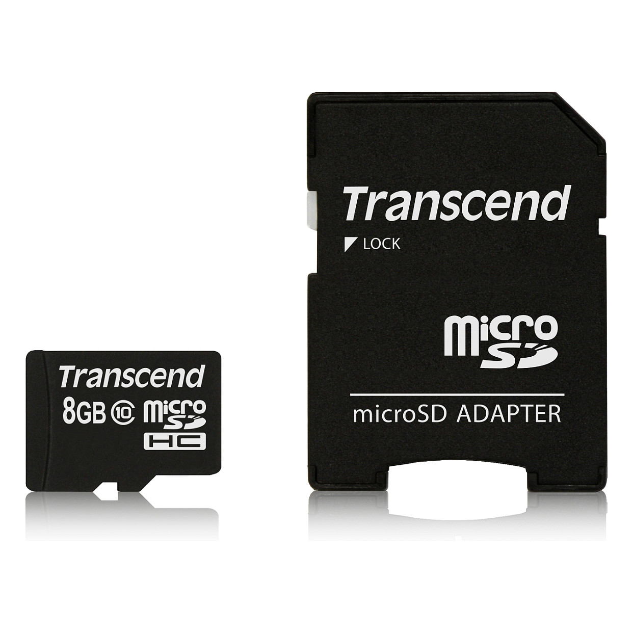 Memorijska kartica TRANSCEND SD MIKRO 8GB HC CLASS 10 + 1AD-1