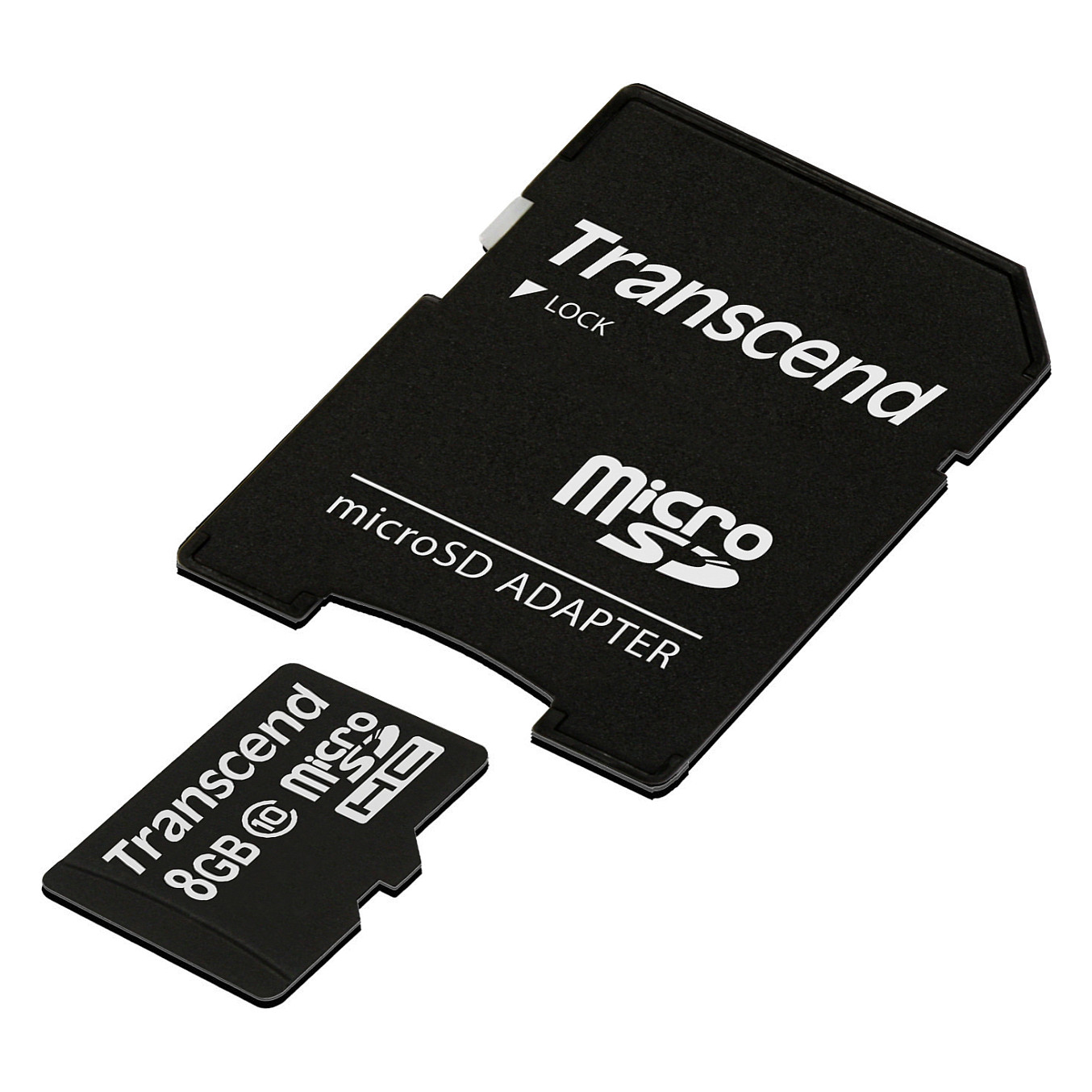 Memorijska kartica TRANSCEND SD MIKRO 8GB HC CLASS 10 + 1AD-2