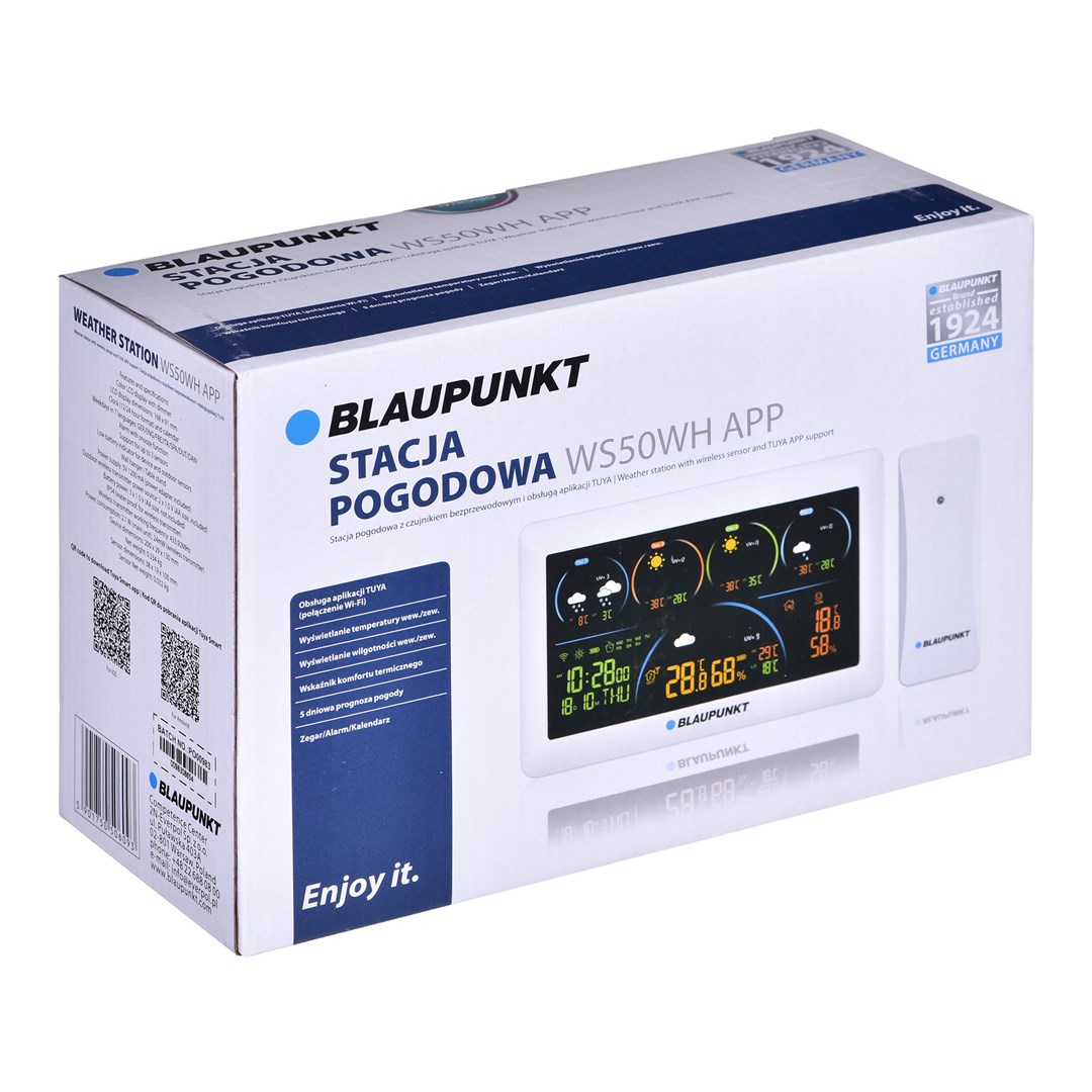 Meteo stanica BLAUPUNKT WS50WH APP (s 1 vanjskim senzorom)-10