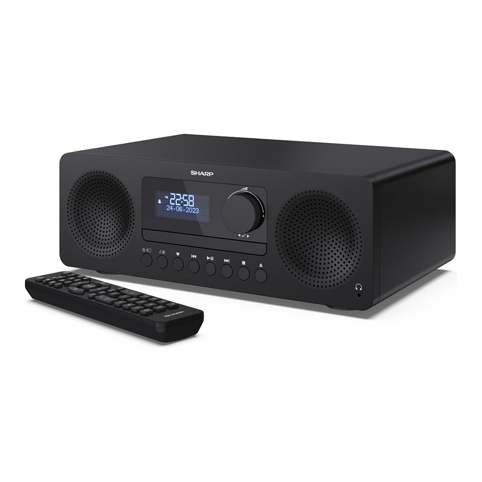Glazbena mini linija All-in-one SHARP XL-B720DBK TOKYO CRNI (DAB+, FM, RDS, BT, CD, USB)-5