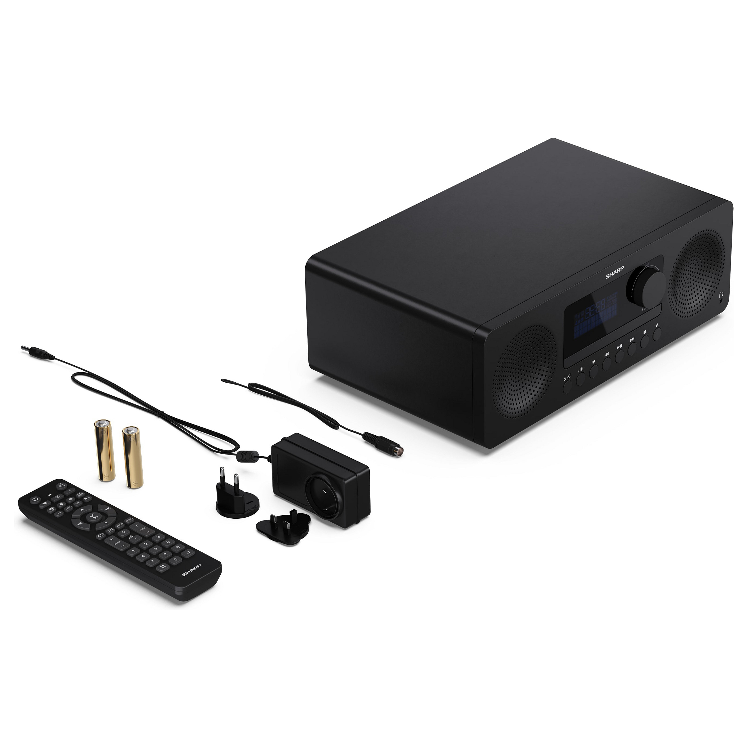 Glazbena mini linija All-in-one SHARP XL-B720DBK TOKYO CRNI (DAB+, FM, RDS, BT, CD, USB)-15