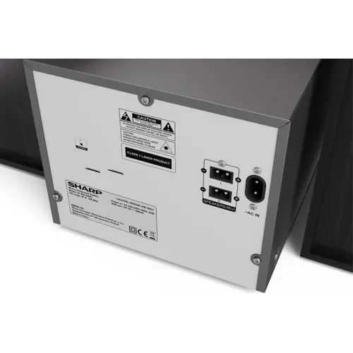 Glazbena mini linija SHARP XL-B512BK crna-7