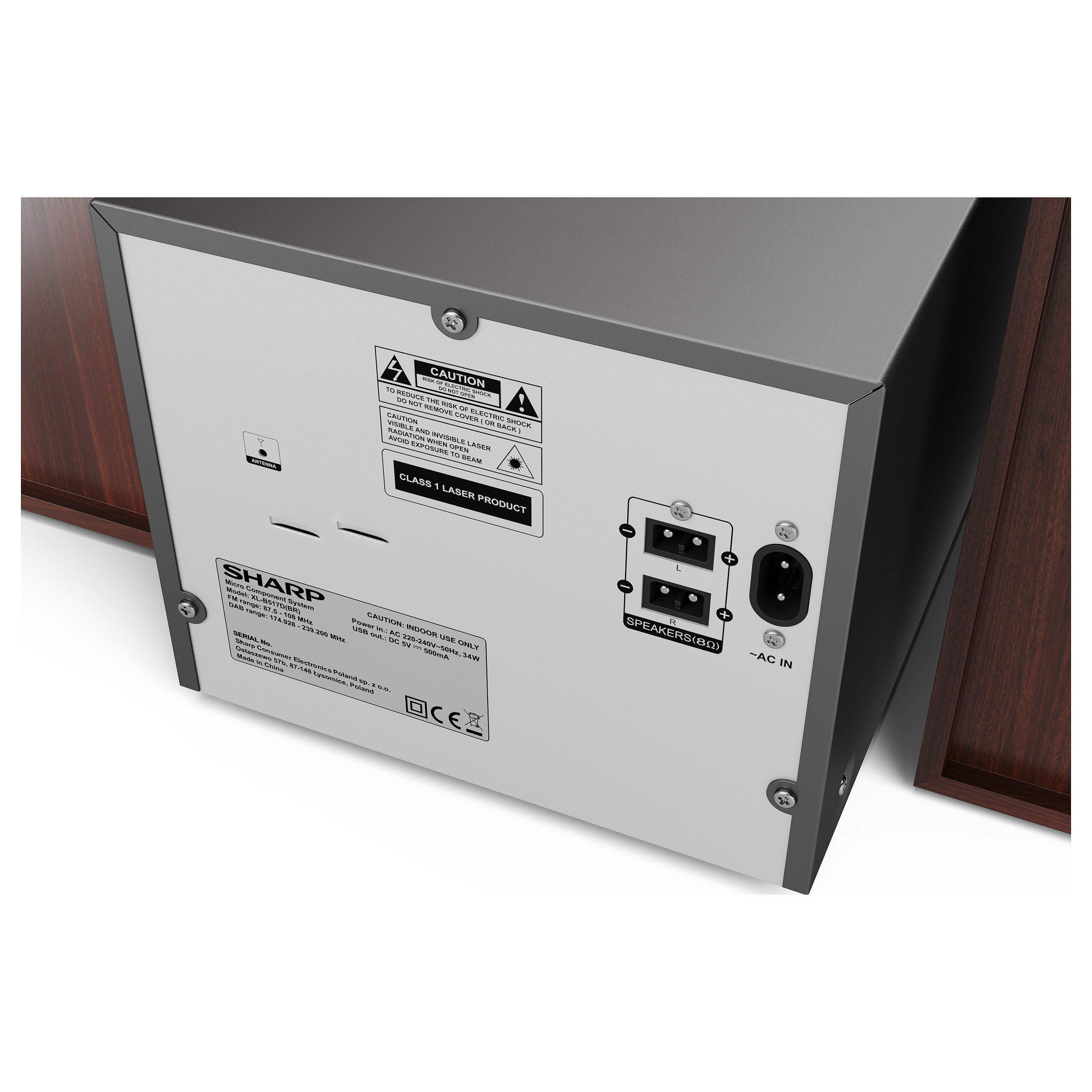 Glazbena mini linija SHARP XL-B517DBR-7