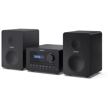 Sharp XL-B520D(BK) Tokyo Hi-Fi Micro System 2.0, FM/DAB/DAB+/USB, CD, Bluetooth 5.0, Aux-in, Black | Sharp | Tokyo Hi-Fi Micro System 2.0 | XL-B520D(BK) | Black | USB port | AUX in | Bluetooth | CD pl-6