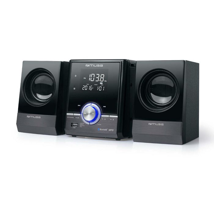 Mikro Hi-Fi linija MUSE M-38BT (CD, FM, Bluetooth, USB)