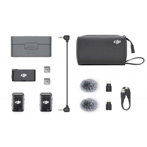 Mikrofon DJI Mic 2, 2 TX + 1 RX + punjač CE-1