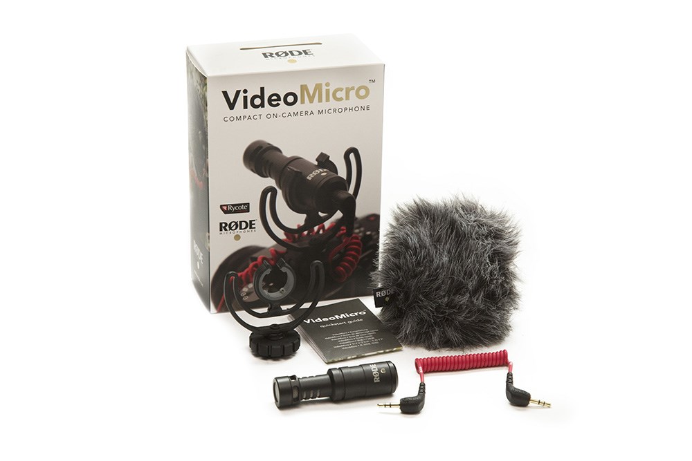 Mikrofon za digitalni fotoaparat RODE VideoMicro crna-0