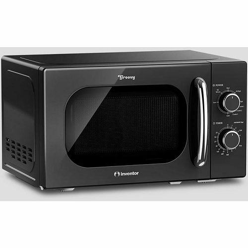 Mikrovalna pećnica INVENTOR MWOR-20LB retro crna-0