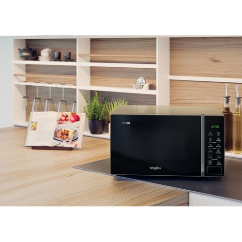 Mikrovalna pećnica WHIRLPOOL Cook20 MWP 203 SB (crna, srebrna, 20 L, 700 W), s grilom-3
