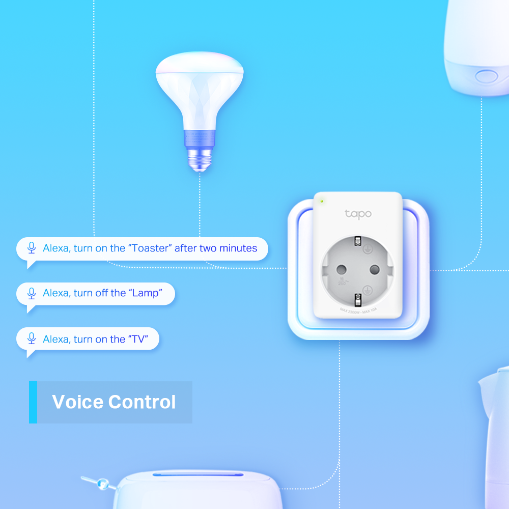 Mini pametna Wi-Fi utičnica TP-LINK Tapo P100-7