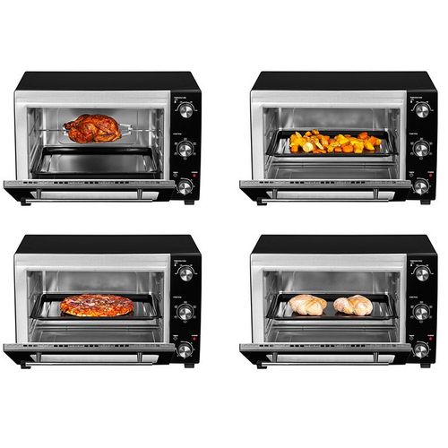 Mini pećnica LAFE PIW-005 (48 l, 1800 W, crna)-7