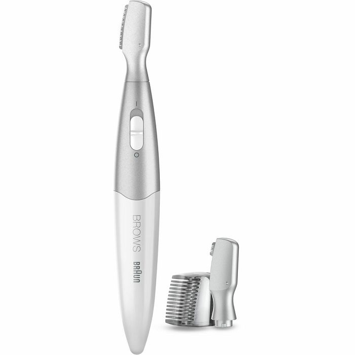 Trimer za obrve BRAUN FG1106 (baterijski, precizna glava, oblikovanje obrva, bijeli)-1