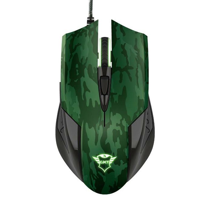 Miš i podloga TRUST GXT 781 RIXA (gaming zeleni)-1