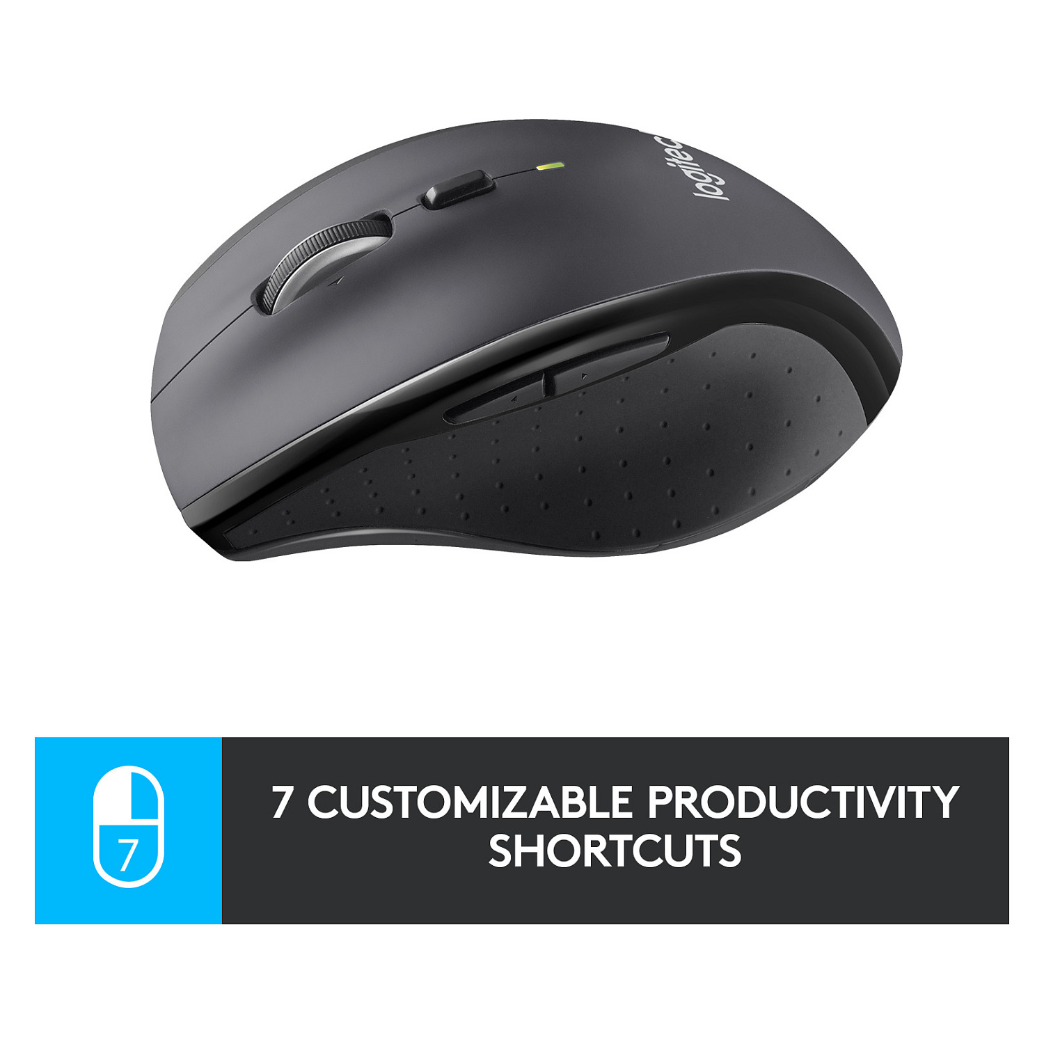 Miš LOGITECH M705, laserski, bežični, srebrni-19