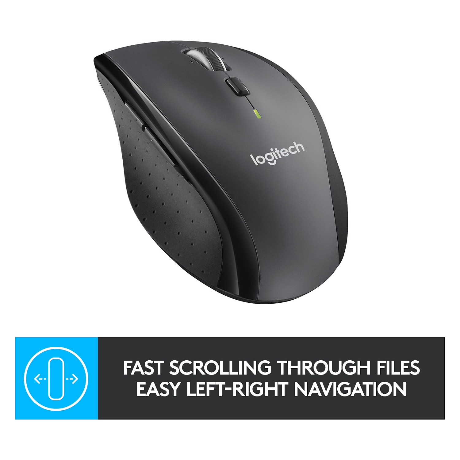 Miš LOGITECH M705, laserski, bežični, srebrni-26