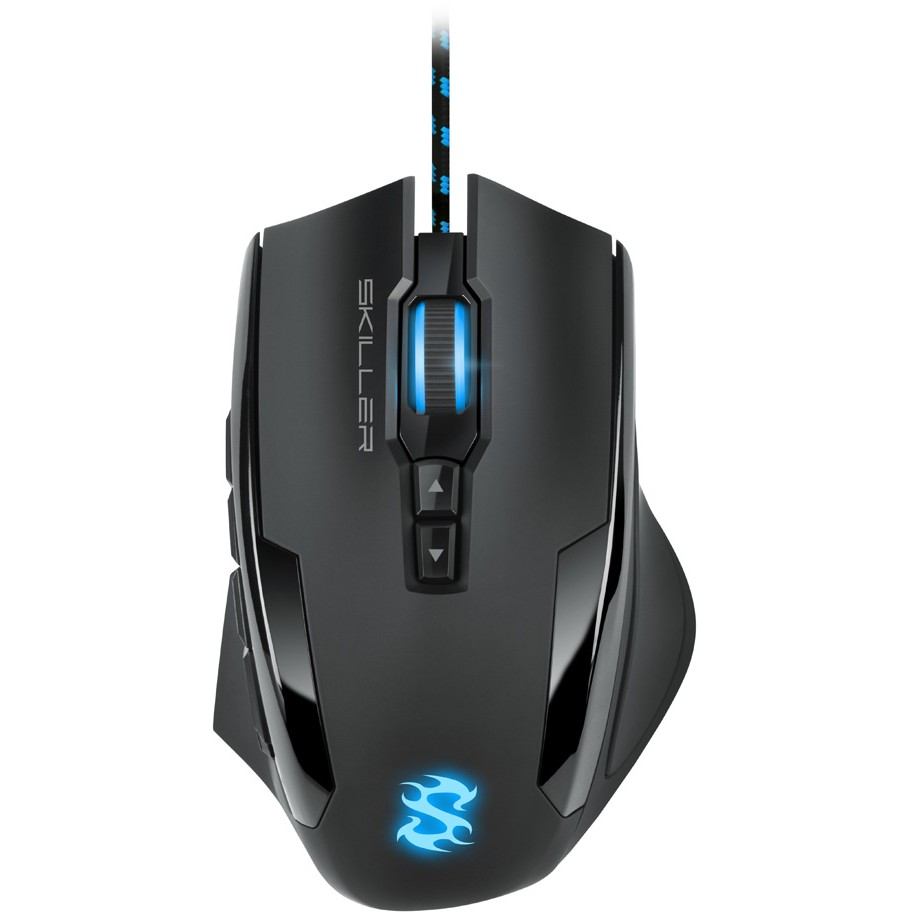 Miš SHARKOON Skiller SGM1 (desnoruki, USB tip-A, optički, 10800 DPI)