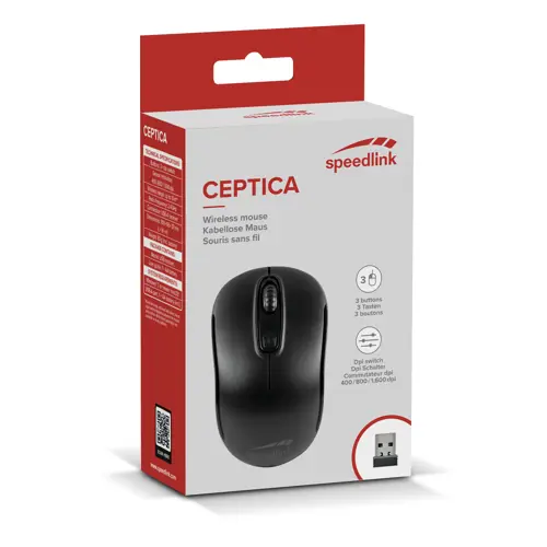 Miš SPEEDLINK CEPTICA bežični crni-2
