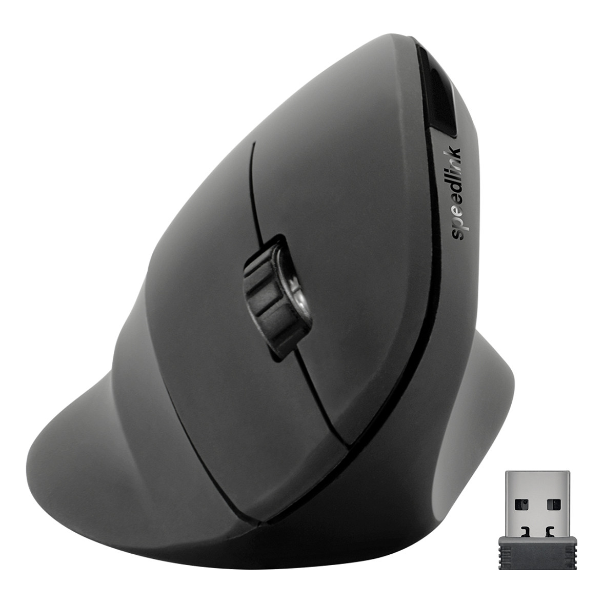 Miš SPEEDLINK Piavo, Vertikalni ergonomski, gumirani crni