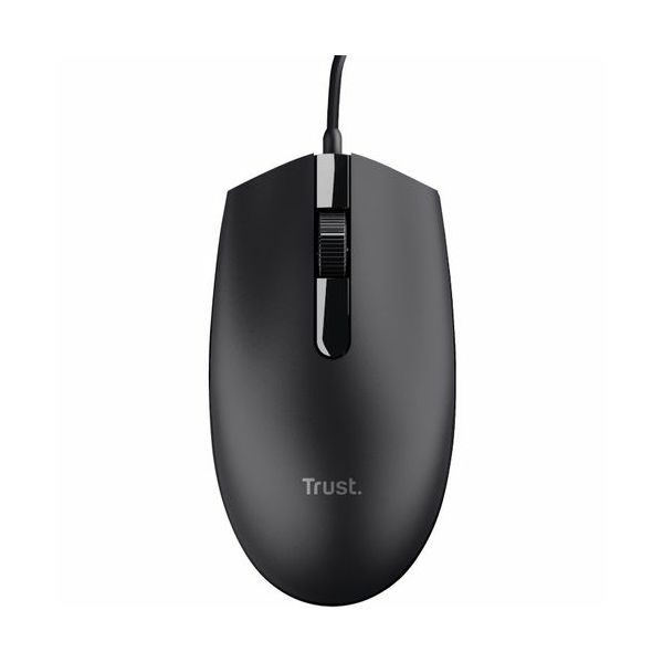 Miš TRUST BASI 24271 crni (5 godina jamstva)-1