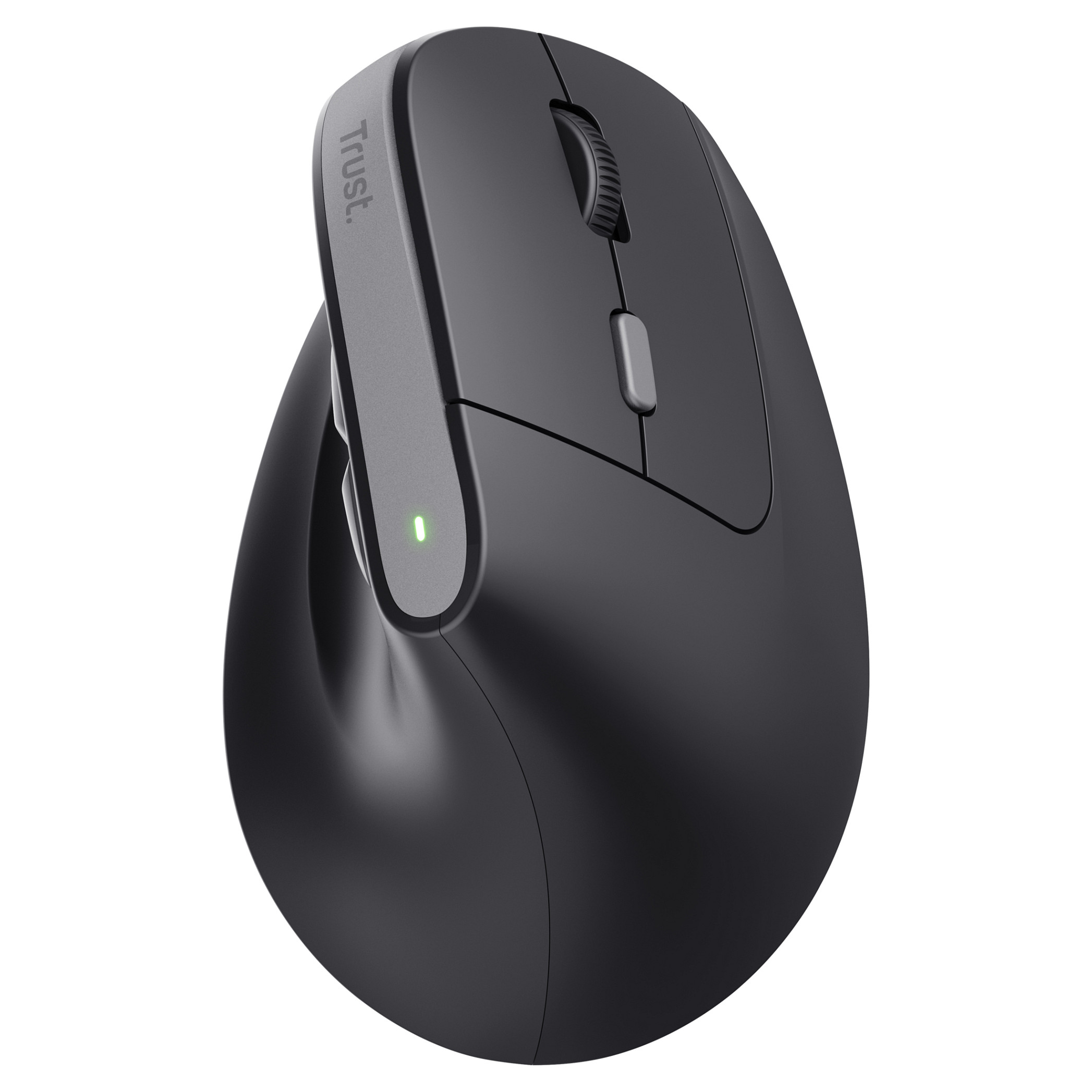 Miš TRUST Bayo II 25145, Ergonomski, Bežični, Punjivi, Crni (5 godina jamstva)-7