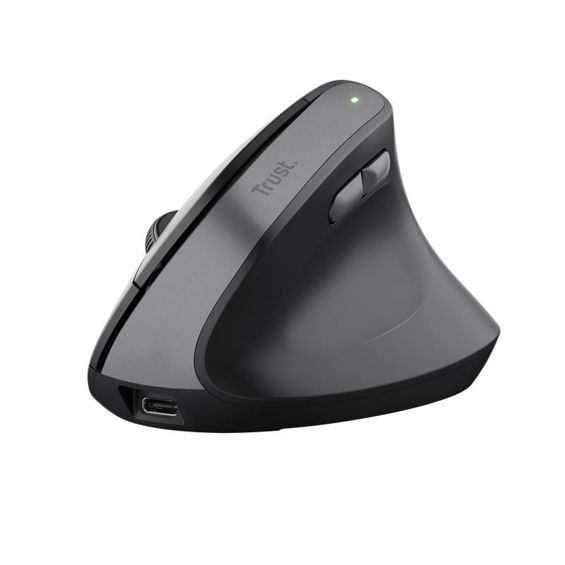 Miš TRUST Bayo II 25145, Ergonomski, Bežični, Punjivi, Crni (5 godina jamstva)-13